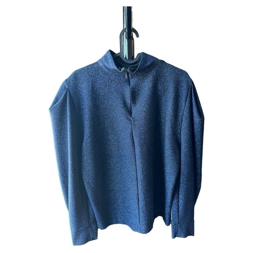 PatBO Lurex Super Sleeve Top - Picture 4 of 8
